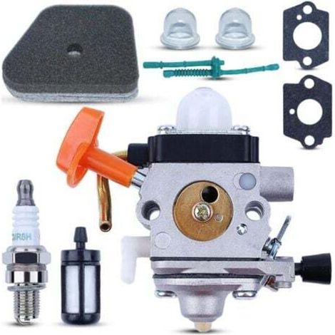 Carburateur pour Stihl Débroussailleuse FS87 FS90 FS100 FS110 FS130 HL90 HL95 HL100 HT100 HT101 KM90 KM100 KM110, Pièces de Rechange Accessoire Moteur