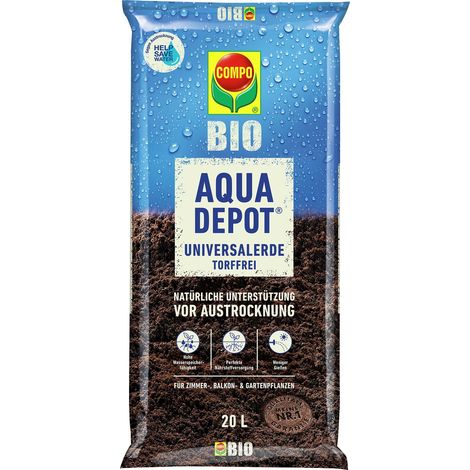 COMPO BIO AQUQ DEPOT® Universalerde torffrei - 20 Liter