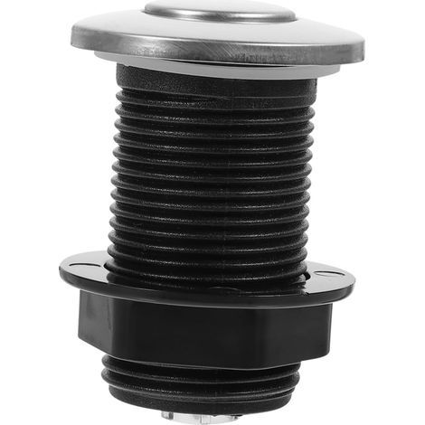 Bouton pneumatique, inox, ABS, pour broyeur de déchets (1/5)