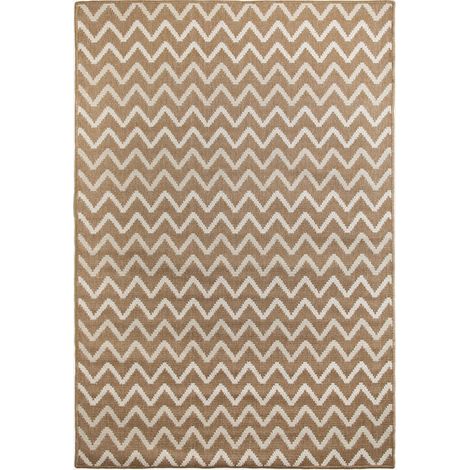 SKLUM Esmael Outdoor-Teppich Braun Weizen 300 x 200 cm