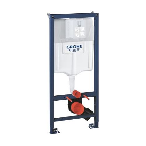 Grohe Rapid SL - Instalación delante pared con cisterna para inodoro suspendido 39750001 (1/2)