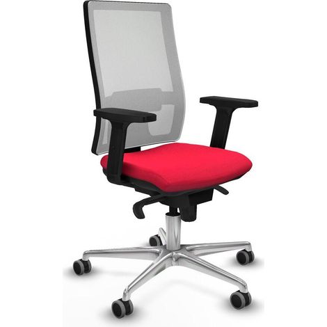 Piqueras y Crespo 2D086G0 Silla de Oficina Roja Confort