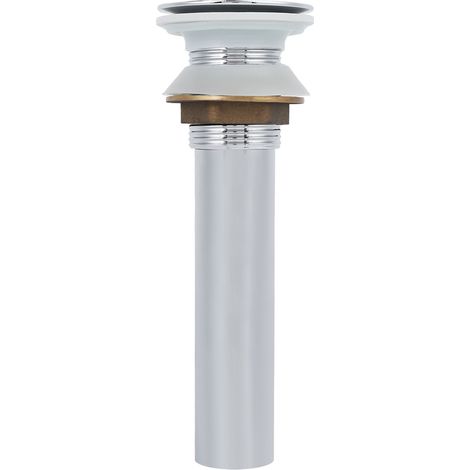 Kit di tappi di scarico per lavabo Ymiko Pop-Up Dish Rubinetto per lavabo con scarico, accessori per lavabo galvanizzati (senza troppopieno) (1/5)