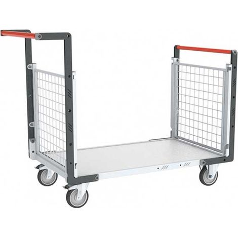 Carrello modulare a griglia 2 lati - Piano 965x600mm - Carico max 250kg - 806724242