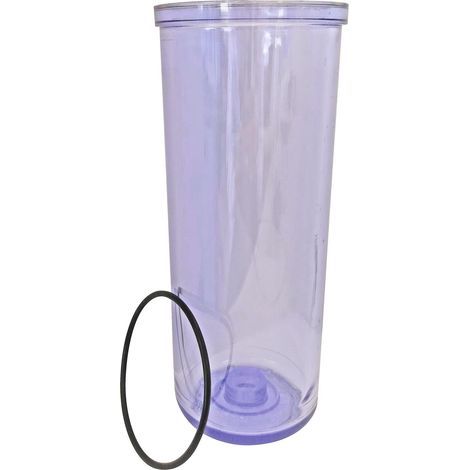 Bol et joint filtre 9''3/4 - Pièce détachée pour filtres standards 9"3/4 - Installation facile, filtration optimale - 046 kg - Compatible et durable (1/4)