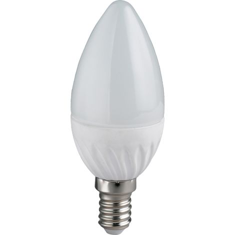 E14 LED, 4 Watt, 320 Lumen, 3000 Kelvin warmweiß, Ø3,7cm- nicht dimmbar (1/4)