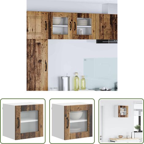 Küchenschrank Altholz - Küchenschrank Altholz 40 x 31 x 40 cm Holzwerkstoff (1/5)