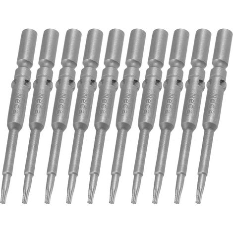 10 pièces 1,5 mm pointe 60 longueur Torx-Schraubendreher-Einsatz-Bits (dd8f07cd68c95f8bc0c8ea3c5bdc2