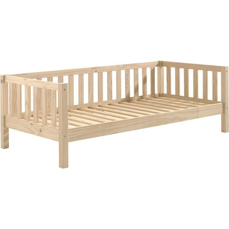 YAX - Lit Banquette 90x200cm en Pin Naturel (1/3)
