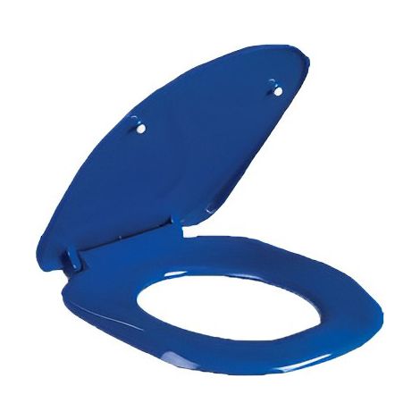 AKW Ergonomic Soft Close Toilet Seat including Cover - Blue (1/2)
