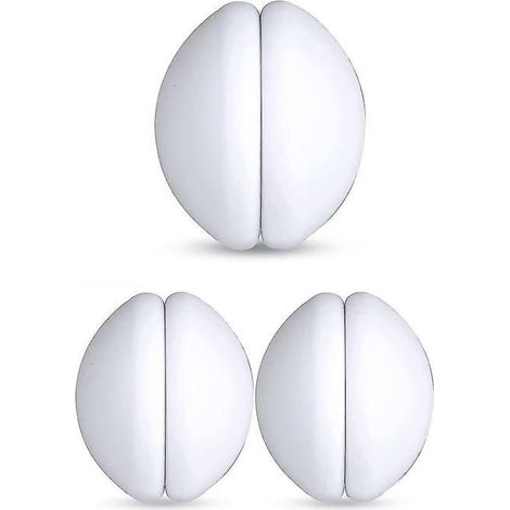 Poids pour rideau de douche, aimants puissants pour rideau de douche recouverts de silicone, empêchent le rideau de douche de s' (1/3)