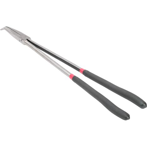 45° gebogene Spitzzange, langer Stahlgriff, Handwerkzeug, 400 mm (16 Zoll) (1/5)