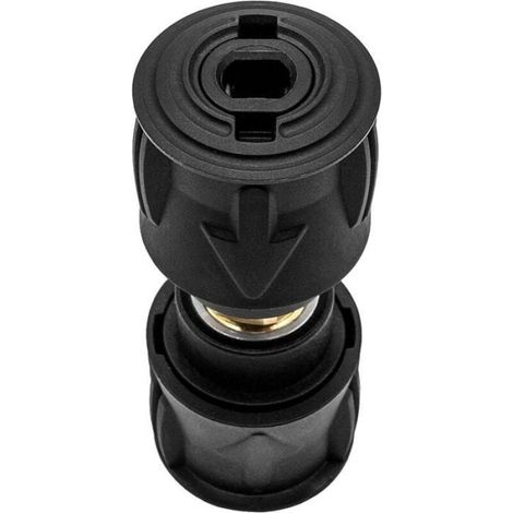 Raccord Rapide - Pour Nettoyeur Haute Pression - Compatible Tuyaux À Raccord Rapide - Lot De 1 (1/4)