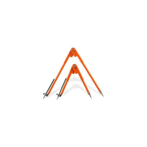 Lot de 2 compas professionnels pour bois – Longueur 450 mm et 750 mm – Précision et durabilité – Pour géométrie et (1/5)