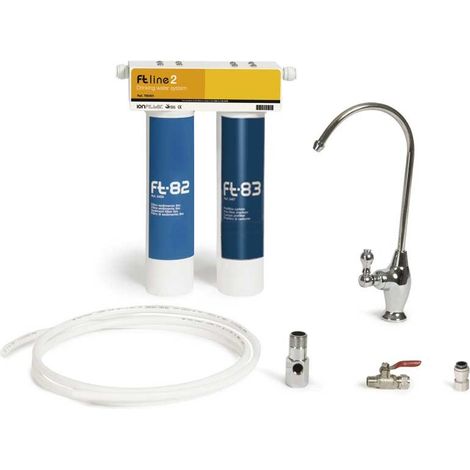 Equipo de Filtración Ft-Line 2 polipropileno y Carbon Activo - Waterfilter