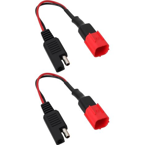 2 Adaptateurs de Chargeur de Batterie Prise de Diagnostic DDA pour Motos (1/5)