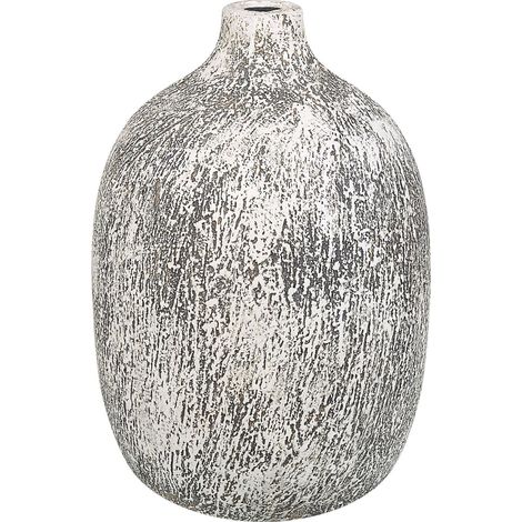 Blumenvase VIGO Keramik 36 cm Grau