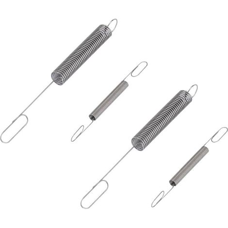 4 - Ressort carburateur - Régulateur moteur - Pour Briggs Stratton Classic Sprint - Réparation moteur tondeuse - Acier - 2 petits 2 grands (1/5)