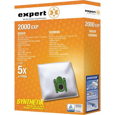 AEG Expert 2000 EXP Staubsaugerbeutel 5er Set