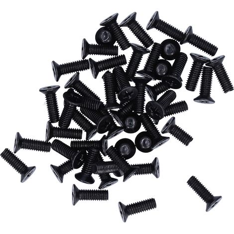 50 vis à tête fraisée cruciforme plate M4 A2-70 pour réparation et maintenance M4x12 (1/5)