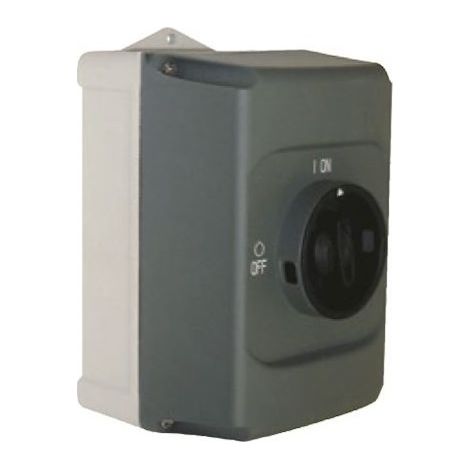 Unelvent 709954 - commande m/a + disjoncteur magnetotherm pour moteur 1 vitesse int max 0.40a
