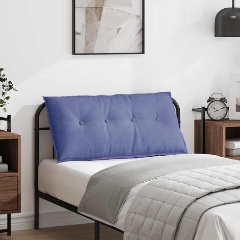 Rückenkissen Jeans blau 100 x 19 x 50 cm Stoff