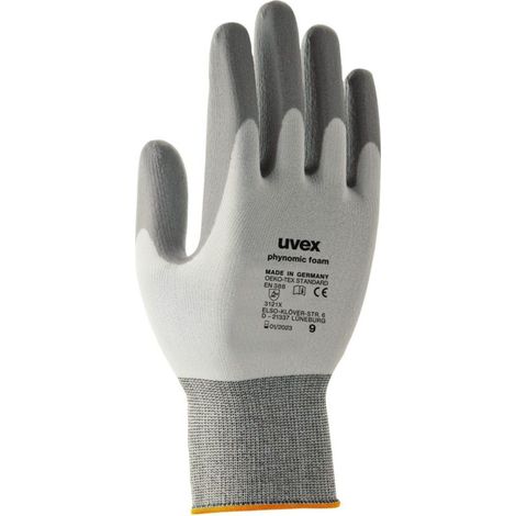 uvex 6005006 phynomic FOAM Poliammide Guanto da lavoro Taglia (Guanti): 6 EN 388 1 pz. (1/3)