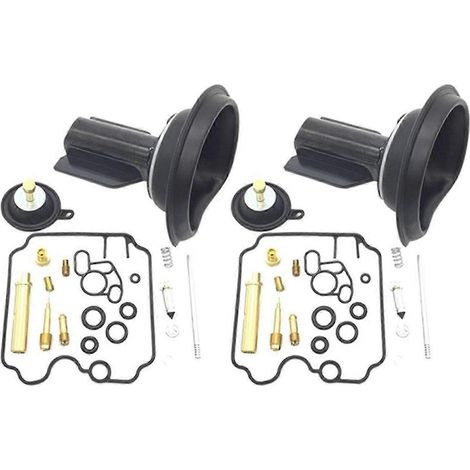 Kit de reparación de carburador para motocicleta (2 juegos) Kit de reconstrucción de carburador para Yamaha TDM850 XTZ750 Virago 1100 XV (1/4)