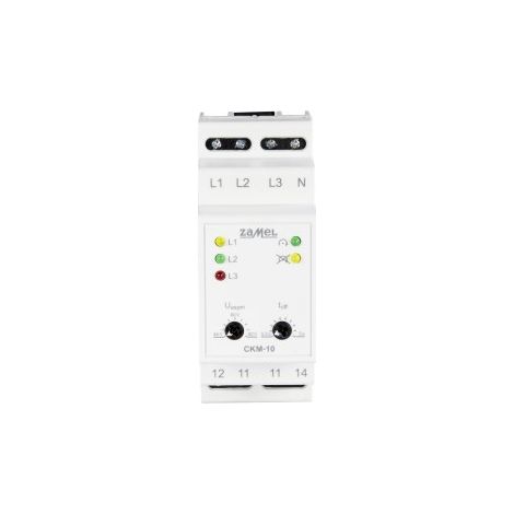 Détecteur de phases CKM-10 - 16A - 2 modules - Protection des appareils - Précision numérique