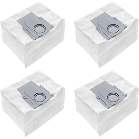 Lot de 8 Remplacement des Pièces De Rechange du Sac À Poussière De L'aspirateur. Compatible for Roborock S7 Maxv Ultra/Q7 Max +/S8 +/S8 Pro Ultra (Color : 4pcs) (1/5)