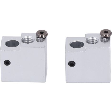 Lot de 2 blocs chauffants en aluminium de rechange pour imprimante 3D Kobra 3