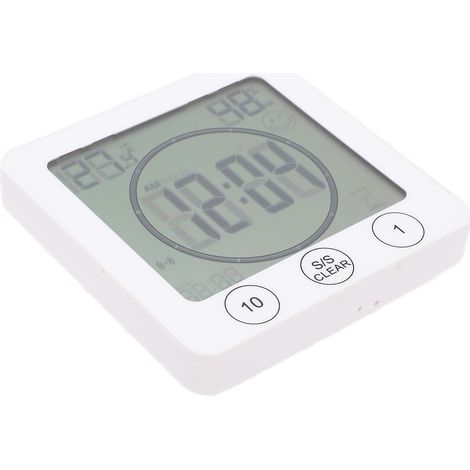Thermomètre, hygromètre et minuteur d'intérieur pour la maison et le bureau (1/5)