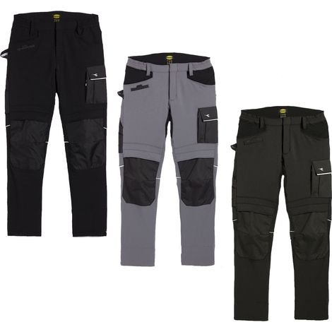 Pantaloni da lavoro CARBON PERFORMANCE - Nero L - FR (44/46) (1/5)