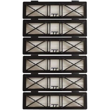 Sollbry Lot de 6 filtres HEPA pour Neato Botvac D7 D3 D4 D5 D6 D70 D75 D80 D85 filtres pièces d'aspirateur (1/4)