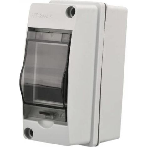 Module, ABS-Kunststoffoberfläche, IP65 wasserdichtes Außengehäuse, wasserdichter Außenverteilerkasten, Schaltschrank, modularer Anschlusskasten (2-Wege)