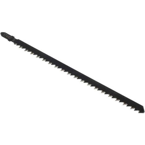 Lot de 5 lames de scie sauteuse professionnelles T744D de 180 mm pour scier le bois et le métal, compatibles avec Bosch, Met (1/2)
