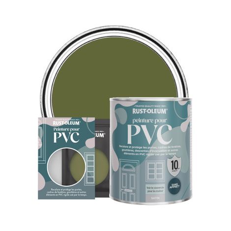 Peinture pour PVC, Finition Satinée - Jasper (1/3)