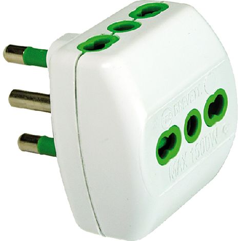 ADATTATORE TRIPLO 82180- 5 pezzi  - FANTON
