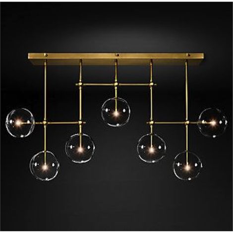 Ligne Orbit - lustre moderne linéaire 120cm