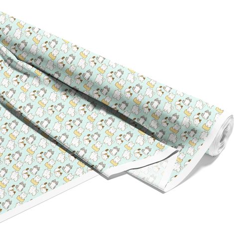 TESSUTI DECORATIVI PER ESTERNI OXFORD - Motivo gattini e pois I DX040 (1/5)