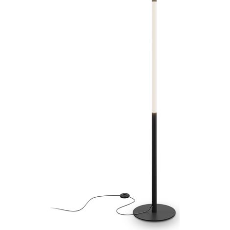 Lampadaire tube LED Ray Maytoni 18W 130cm 3000K noir (1/3)