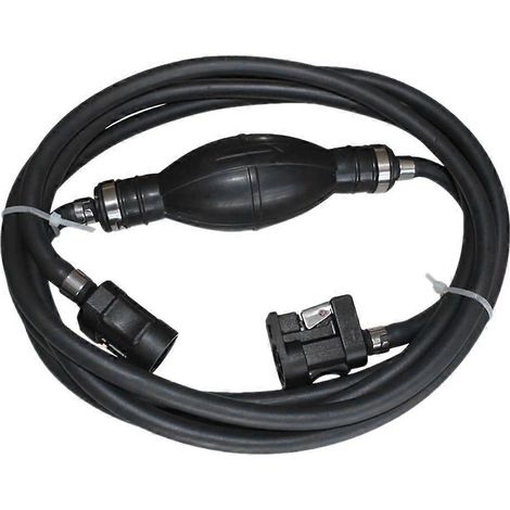 Tuyau d'alimentation en carburant de 300 cm pour bateau, raccord de 6 mm pour réservoir d'essence de moteur hors-bord Yamaha. Kit de raccords pour réservoir d'essence de moteur Yamaha. (1/5)