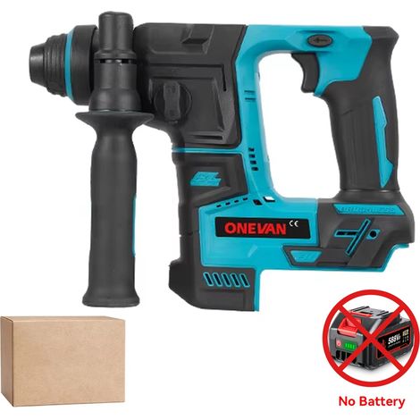 Perforateur burineur sans fil 26mm SDS Plus Brushless compatible Makita 18V – sans batterie, perceuse à percussion multifonction (1/5)