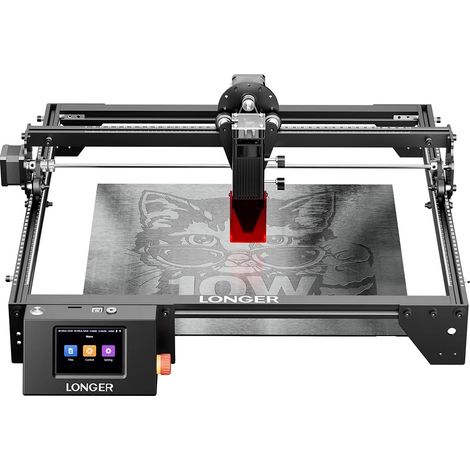 Graveur Laser, Écran Tactile, Connectivité Wi-Fi, RAYON LONGER 5 10W (1/2)
