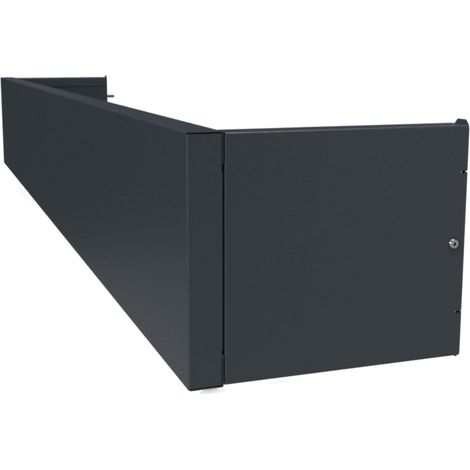 Cache coffre volet roulant 90 cm - Gris anthracite RAL7016 (1/5)