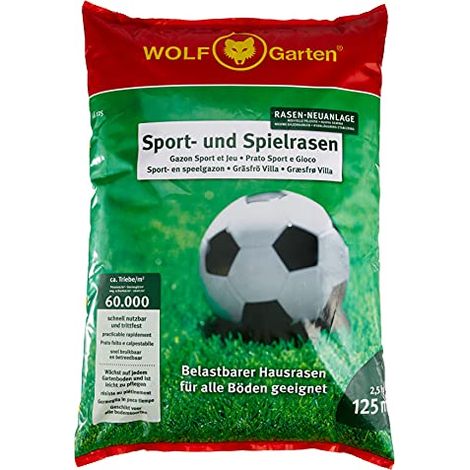 Wolf-Garten Prato Sport E Gioco, Multicolore, 125 M² (1/4)