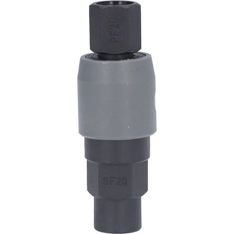 10 Pièces Raccord Pneumatique Connecteur Rapide Autobloquant Type C Acier Plastique Tuyau Arrosage 1/4 Pouce Filetage Femelle (1/4)