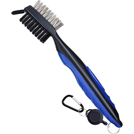 BEBUSINGOTO Kit de limpieza de palos de golf, cepillo para palos de golf, accesorios de golf para hombres (1/4)