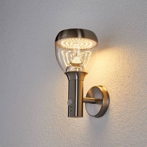 [GEBRAUCHT] B-Ware Lindby Sensor Außenwandleuchte Außen Wandleuchte Lampe Leuchte Etta Edelstahl Led (1/2)