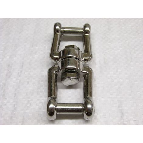 Jaw Jaw Swivel Stainless Steel with Flush Pins 6MM (Marine Boat Sailing Pin 938KG) (1/2)